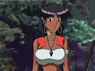 African-american Woman With Large Breasts In Anime Porn Video On Drtuber